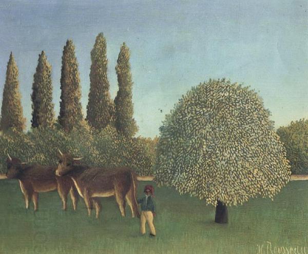 Henri Rousseau THe Pasture oil painting picture